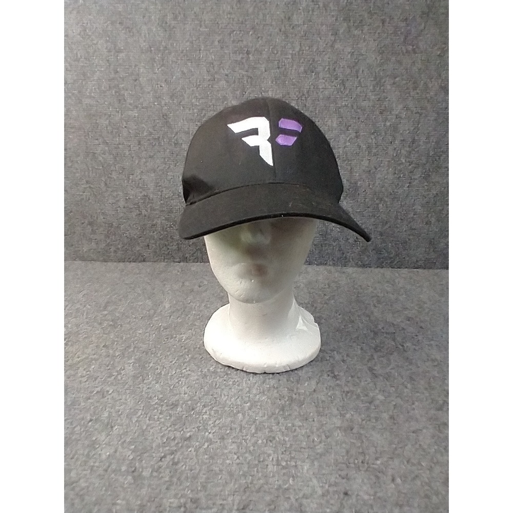 Bishop Fox BF Logo Flexfit Yupoong Black Baseball Hat S-M Tennis Cap